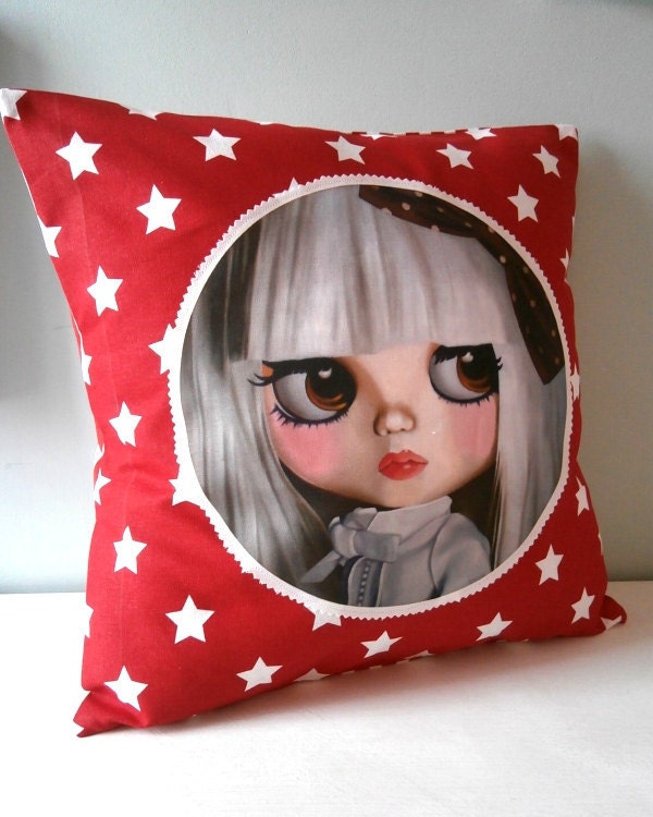 Blythe Doll Boutique Cushion / Pillow cover