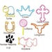 Applique Design and Personalized Newborn Onesie and Hat Set, Girl or Boy, Toddler and Baby Sizes