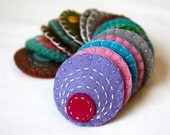 Modern Baby / Toddler Hair Clip - kuru-kuru lilac