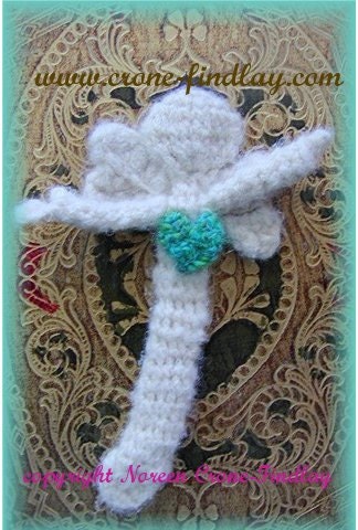 PDF pattern for Crocheted Angel of Peace Doll