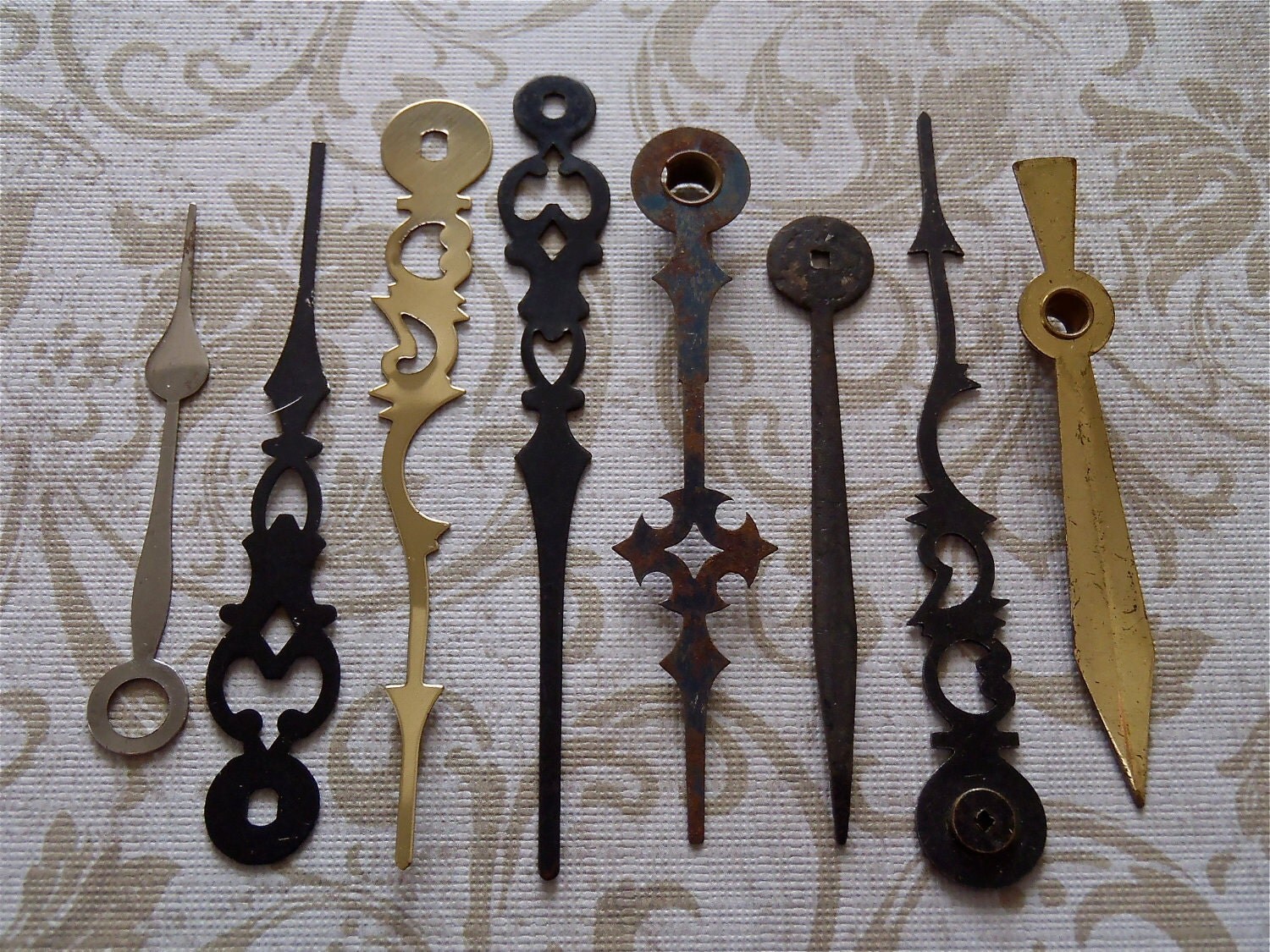 Vintage Antique Watch parts Clock Hands Steampunk by steampunkjunk