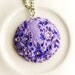 SALE beautiful lilac - set of pendant and ring