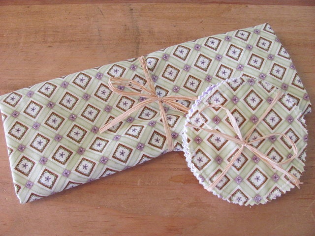 ESSENTIAL Mommy Gift Set: Breastfeeding Nursing Cover Deluxe EXTRA WIDE and 3 sets of matching Waterproof Breast Pads