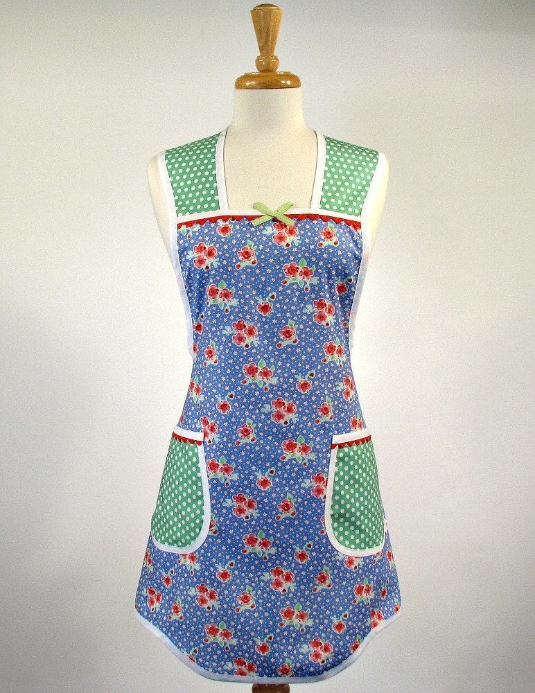 Womans Vintage Inspired Everyday Apron