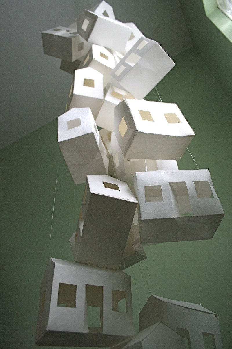 Paper House Mobile