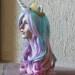 Princess Celestia costume cosplay wig - blue purple pink wig / my little pony cosplay / unicorn / friendship is magic