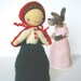 Little Red Riding Hood and The Wolf - Topsy Turvy Amigurumi Doll Pattern