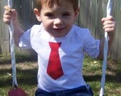 Mickey Mouse Tie s/s Gerber Onesie or Shirt NB - 5T