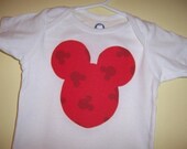 Mickey Mouse s/s Gerber Onesie or Shirt - NB - 5T
