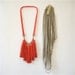 Combo Pack // S A V E // 1 Leather Tassel and 1 Uni Loop Necklace // Choose your color