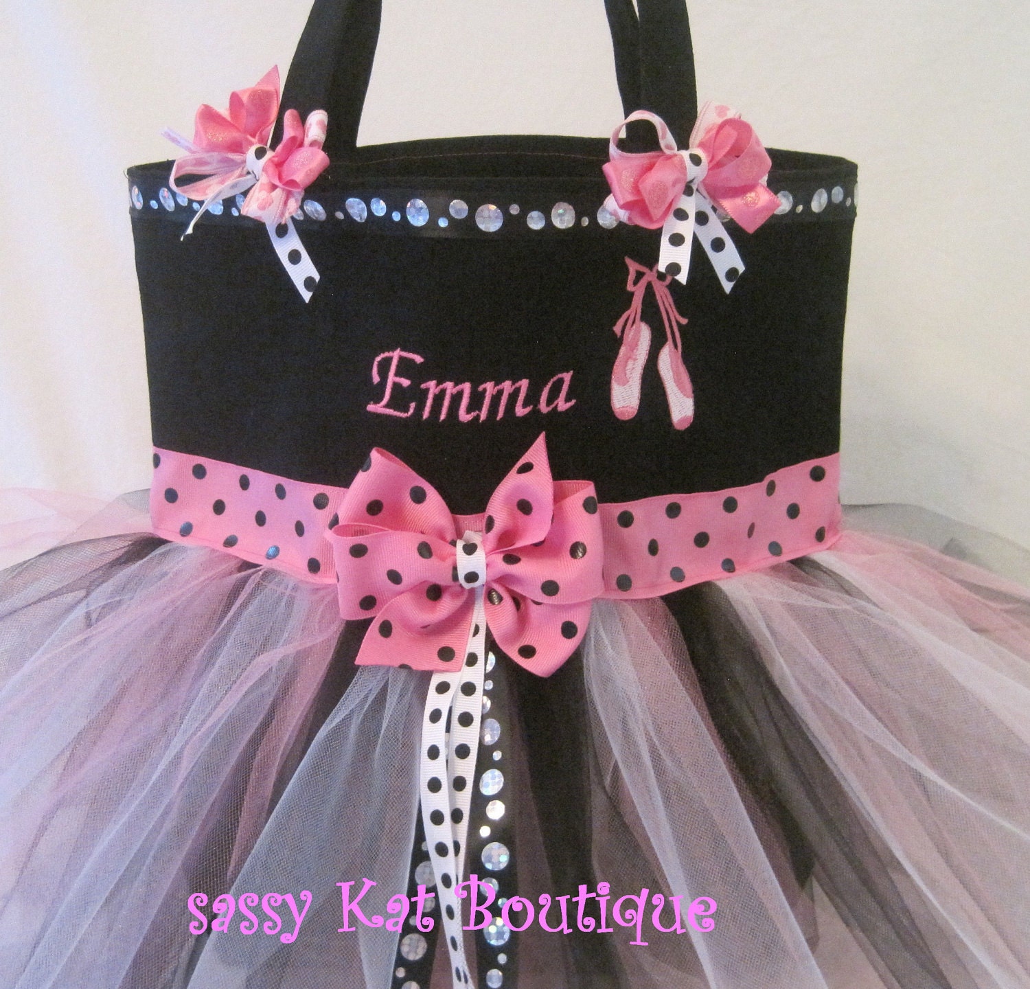 personalized dance bags