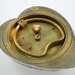 Signed Buller Co 1902 heart shaped Art Nouveau sterling silver English clock