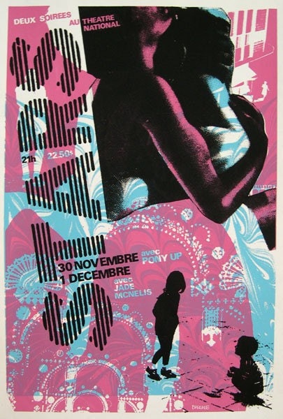 Stars - Concert Poster Screenprint