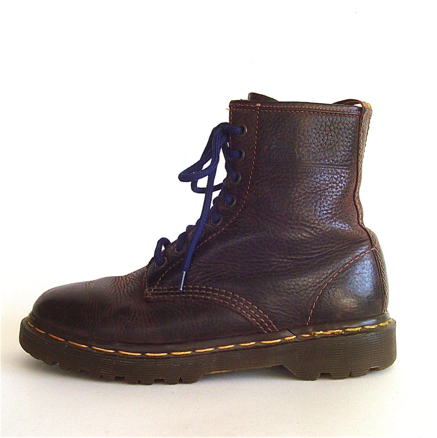 brown doc boots