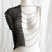 Haute Couture Half-T body harness jewelry