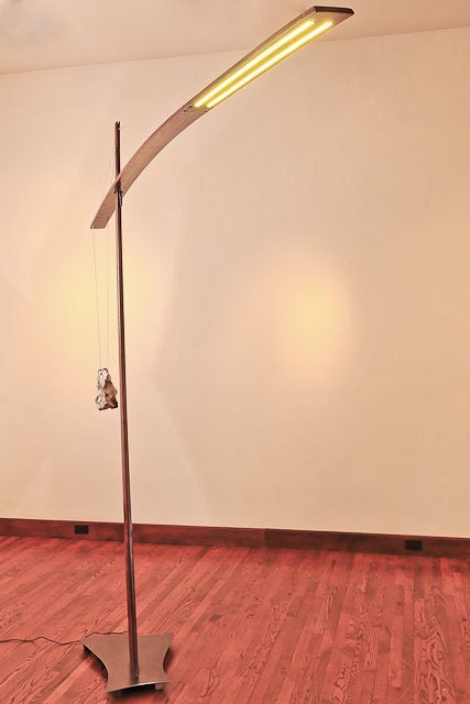 Large adjustable floor lamp