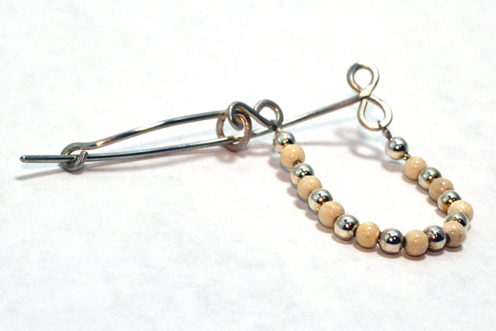 Sterling Silver Scarf Pin