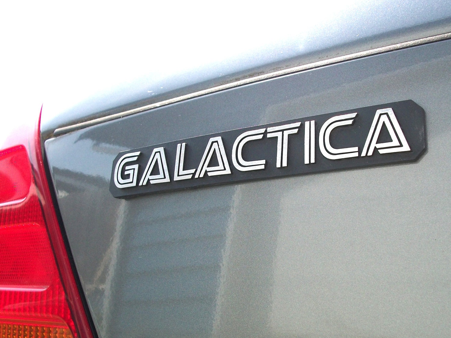 Galactica Custom Car Emblem by Empira on Etsy