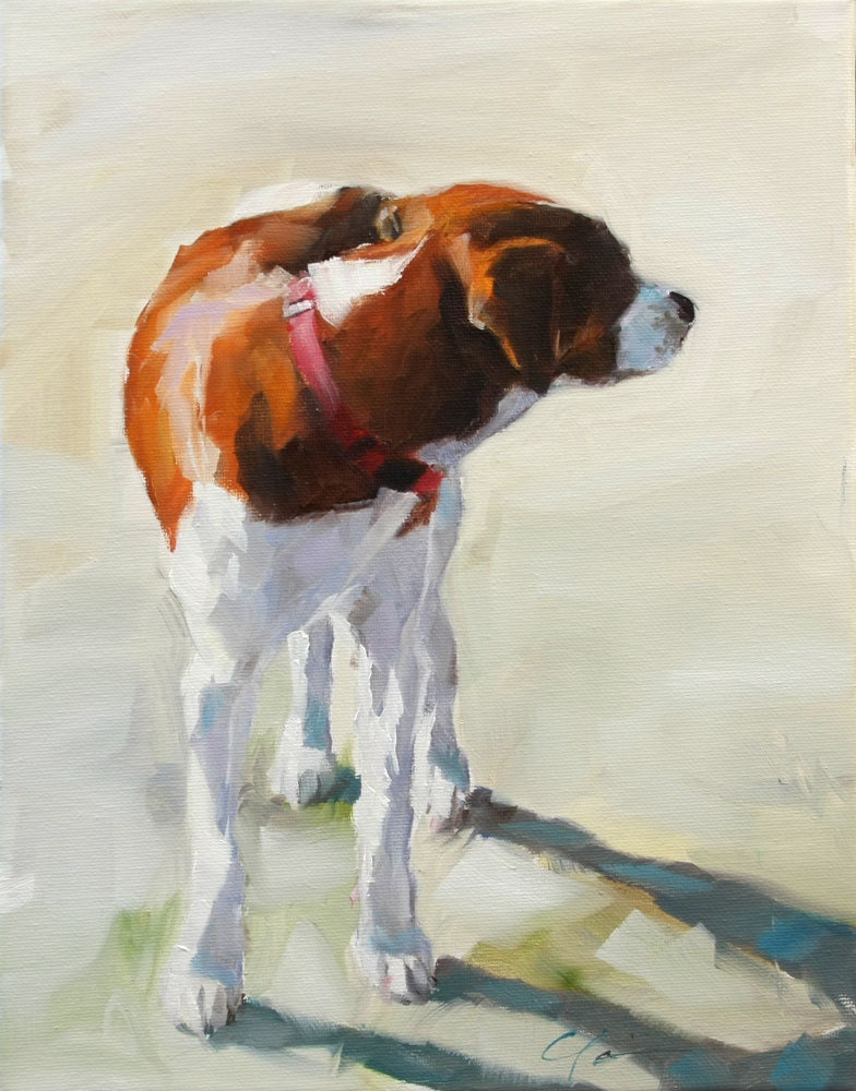 RESERVED - original oil painting by Clair Hartmann
