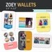 Zoey Wallets - Templates for Photographers - Wallet Size Photo Templates - Newborn, Chidlren, Seniors, Family Photographer