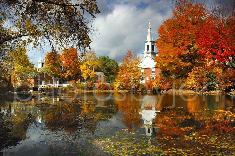 Harrisville - 8 x 12 signed original photograph - New Hampshire Landscape, Award Winner