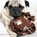 Pawprint Tag Toy for Dogs
