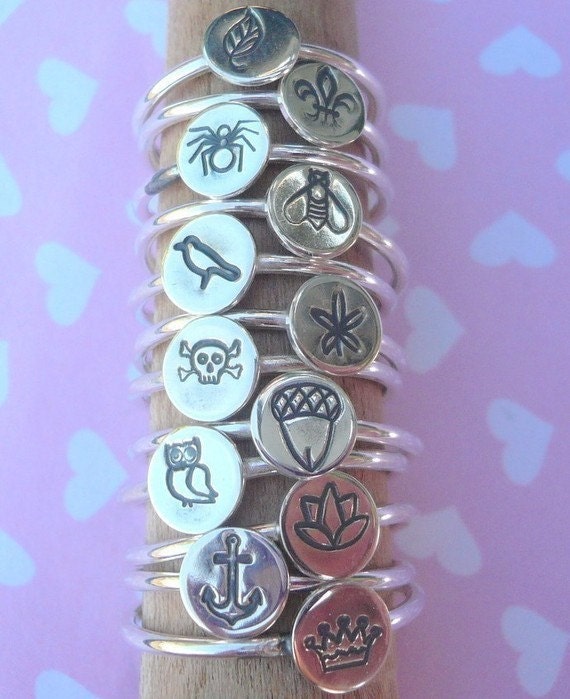 Sterling Silver Stacking Ring -  Create Your Own Stack