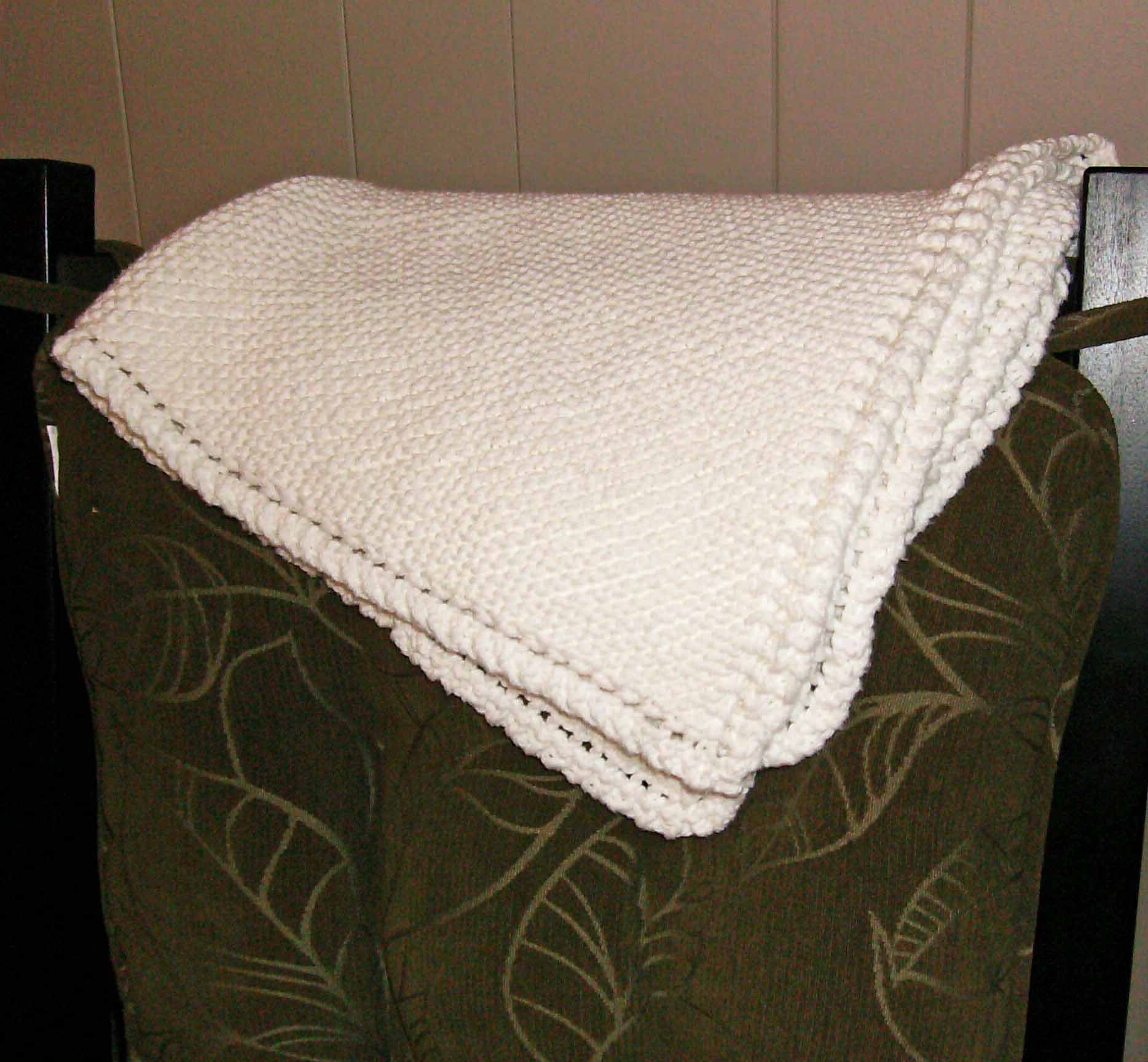 Baby Blanket - White