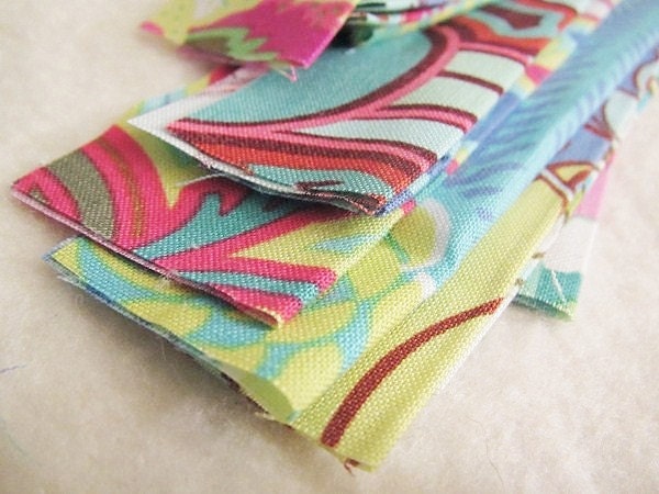 DESTASH fabric, Soul Blossoms bundle, 10 inch
