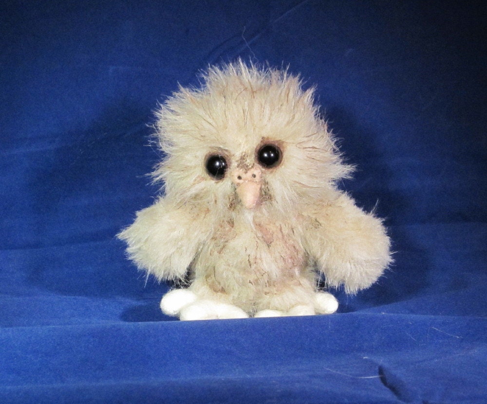 Baby Owl Plush stuffed animal Made to Order