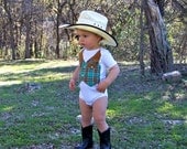 Western Pearl Snap Vest 1 LEFT 0-3 mo