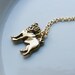 Gold Pug Necklace