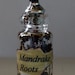 Witch Wizard Gothic Mandrake root in dirt dollhouse miniature Spell bottle halloween