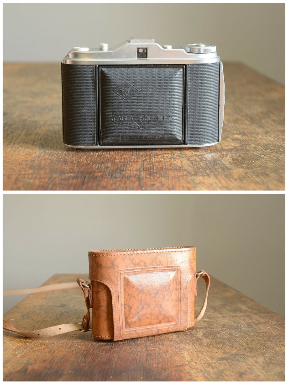 Vintage Camera .. 1950s Agfa Isolette