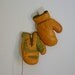 RESERVED .. Antique Vintage Child's Leather Boxing Gloves