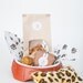 Puppy Dog Birthday Gift Baskets with Dog Toy, Dog Bowl, No-Wheat Dog Treats--Organic Too