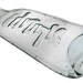 Embossed drunk wine bottle server - made to order