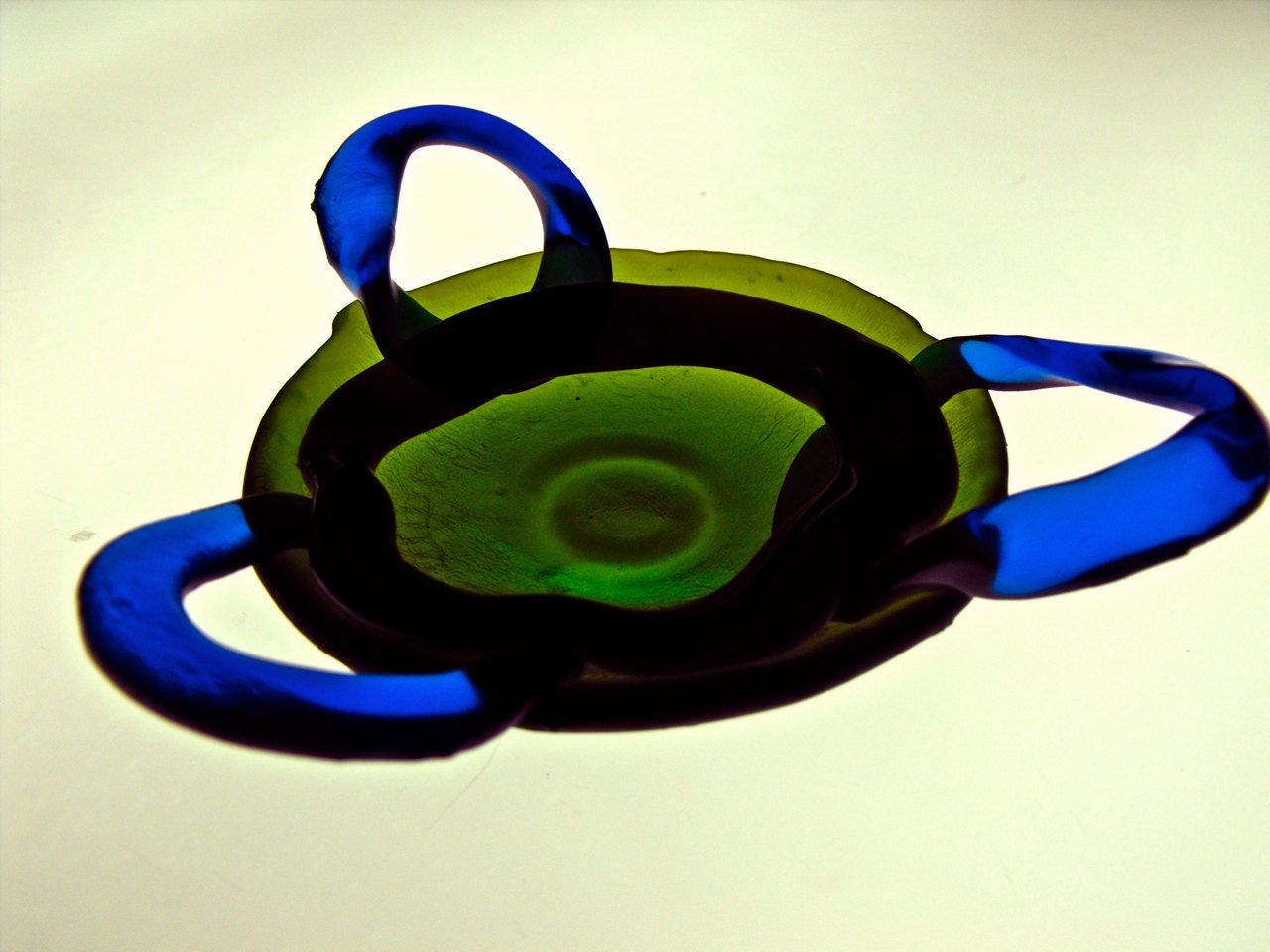 Recycled Glass Finger Bowl