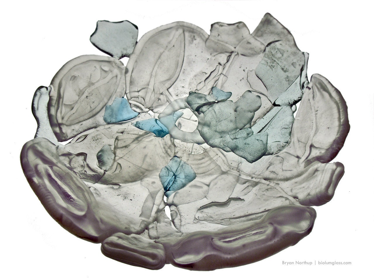Broken Bottle Bowl - Bottle Melt