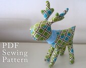 Deer/Reindeer PDF Sewing Pattern Holiday Craft