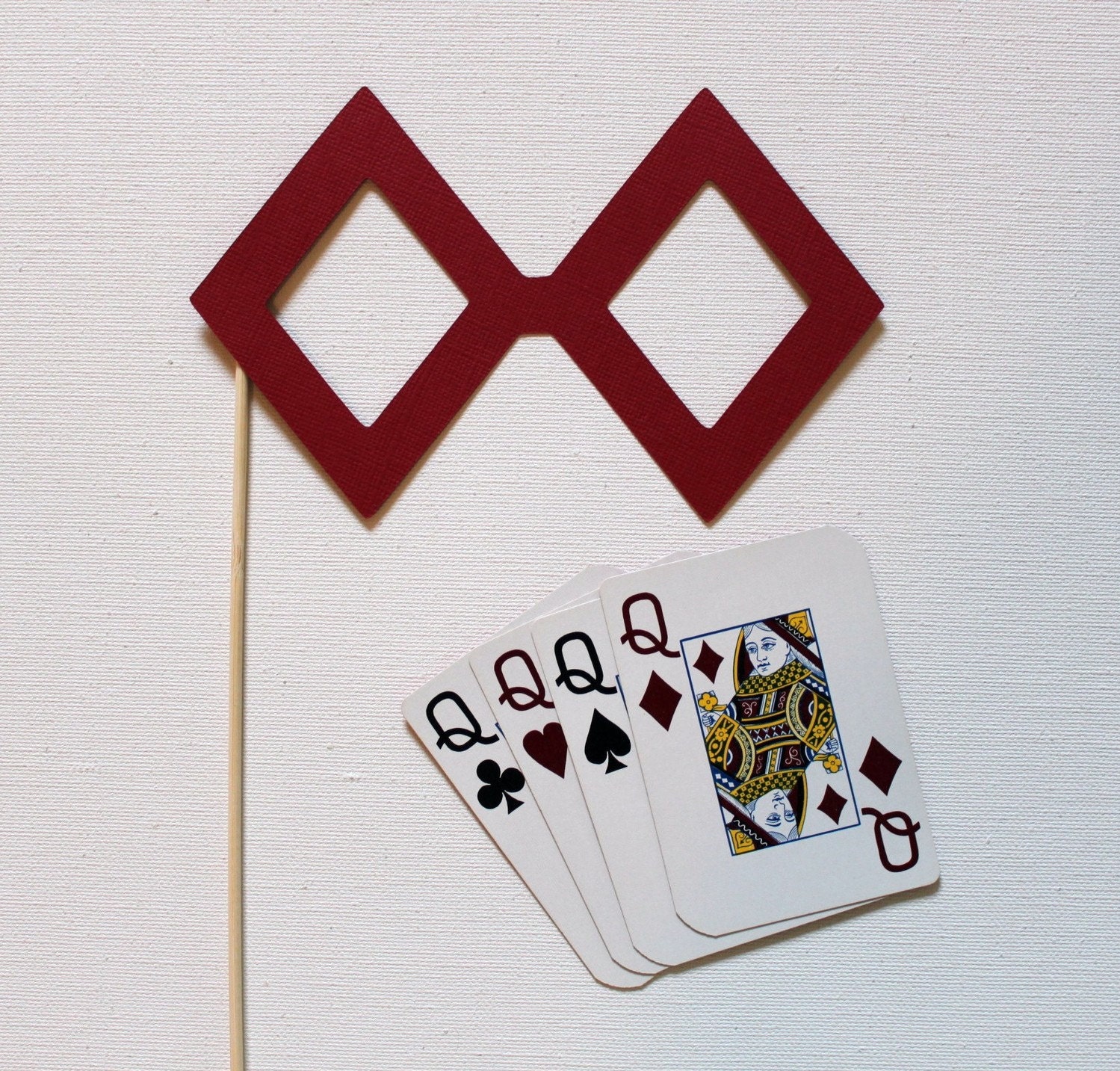 Photobooth Prop. Photo Prop. Casino Prop Glasses - Set of Four Photo Booth