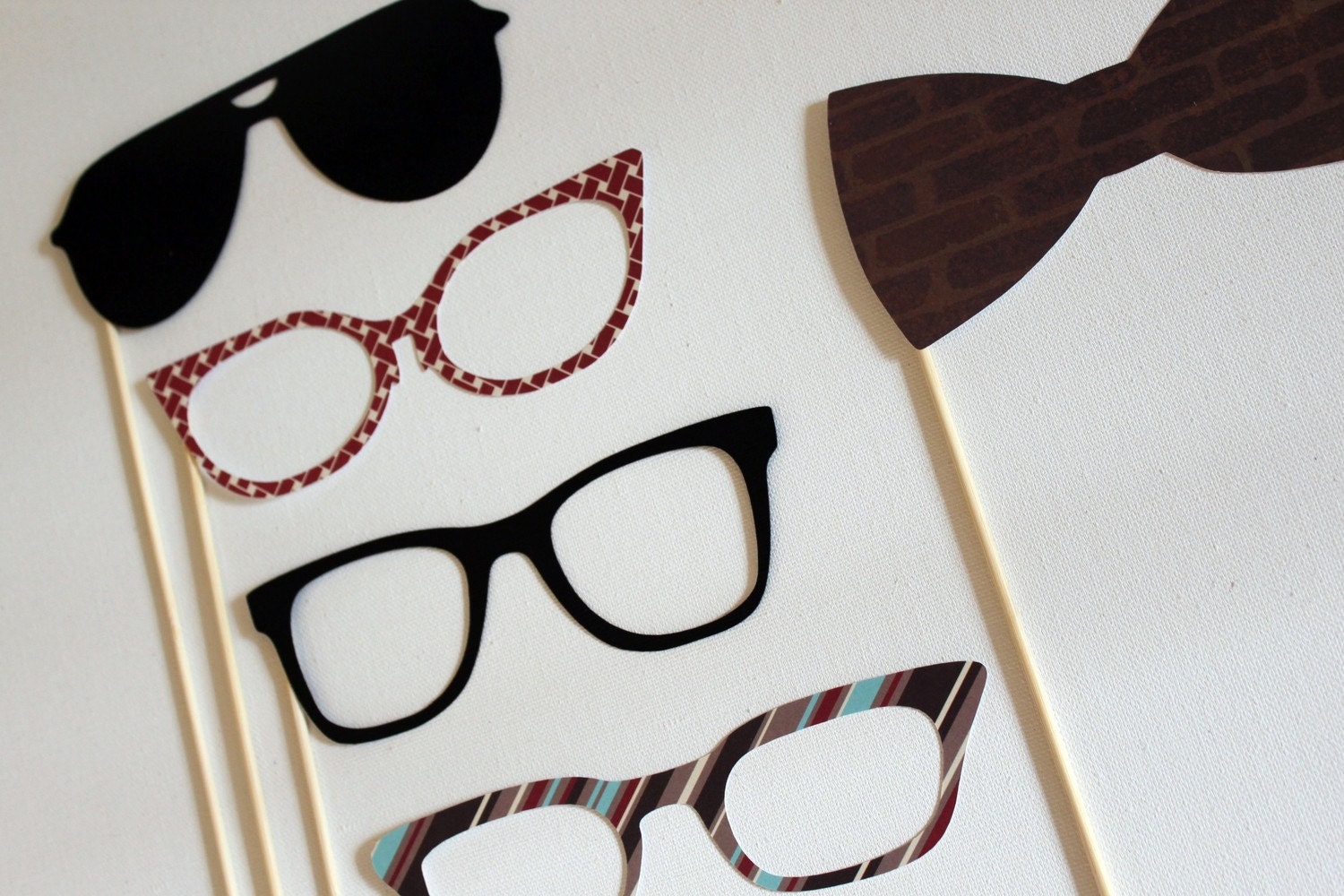 Photo Booth Props. PhotoBooth Props. Mad Men Party. Wedding Photos- Seventeen Photobooth Party Props