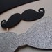 Derby Bowler Hat , Glittered Bow Tie, Mustache and Groucho on a Stick