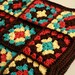 Crochet Blanket Bohemian Granny Square