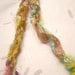 rustic enchanted forest fiber braid lariat - lady of  leaves