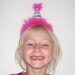 PARTY HAT to match BiRTHDAY BaNNER - ZEBRA PRiNT on HoT PiNK