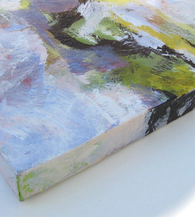 Abstract Landscape, Original Acrylic on Canvas