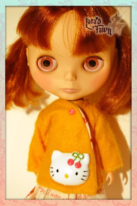 YELLOW KITTY COAT
