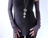 Enigma Sleeves - arm warmers in elephant gray jersey, all sizes