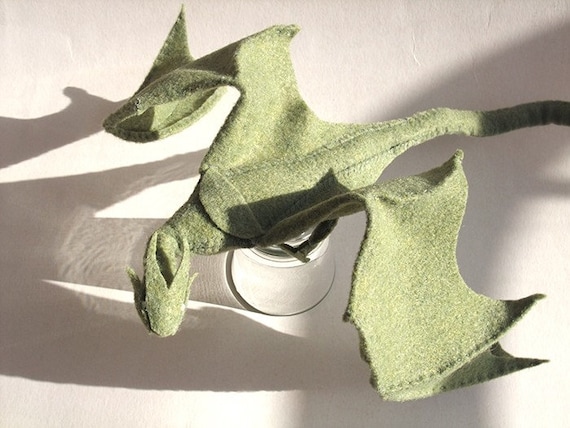 Plush Poseable Dragon PATTERN (PDF)